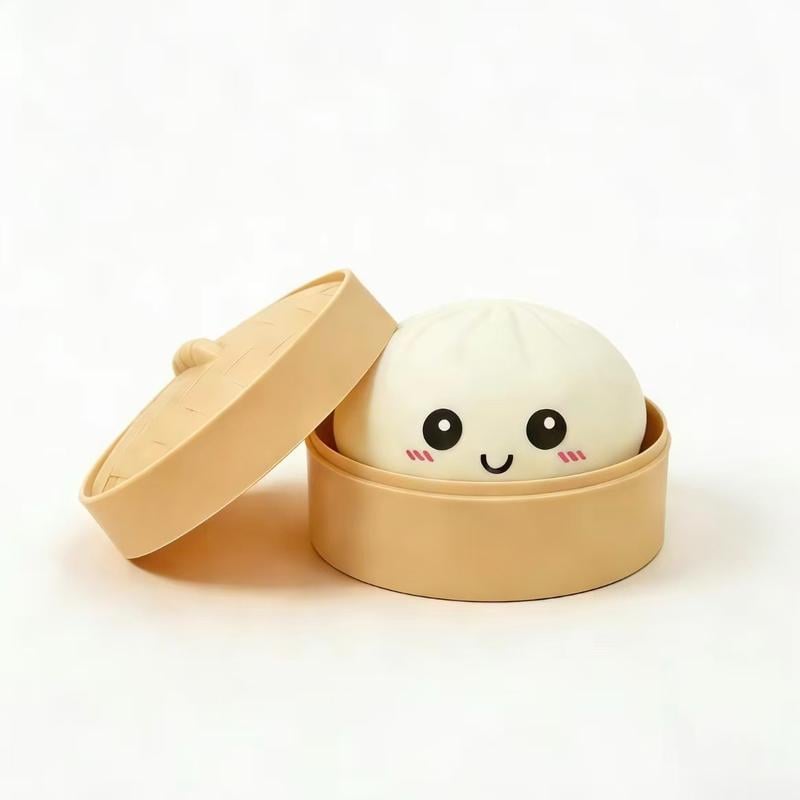 Big Dumpling Squishy Blind Box, Soft TPR Fidget Toy, Stress Relief, Easter Kids Gifts