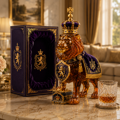 👑Royal Lion Limited Edition Decorative Bottle