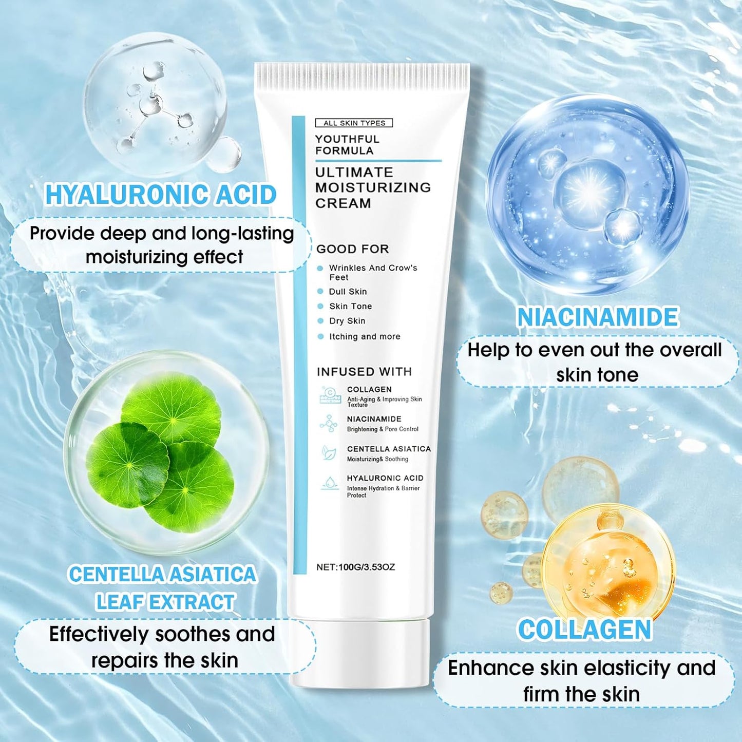 Youthful Formula Moisturizing Cream 100mL