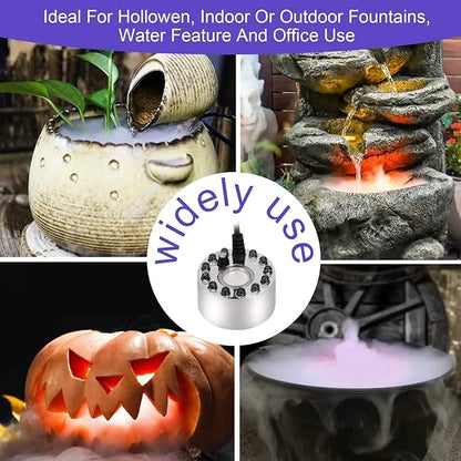 🎃🔥Mist Maker Ultrasonic Fogger-Indoor/outdoor Landscaping & Halloween Decoration
