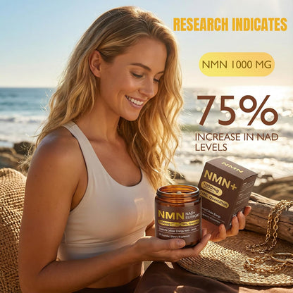 Advanced Liposomal NMN 1000mg — Daily Cellular Energy & Healthy Aging Support in One Powerful Formula