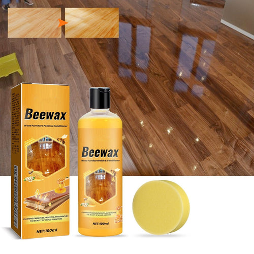 Natural Beeswax Wood Polish and Conditioner for Daily Furniture Maintenance