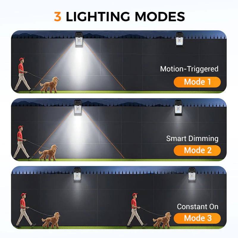 🔥Outdoor Solar Clip Light with Motion Sensor