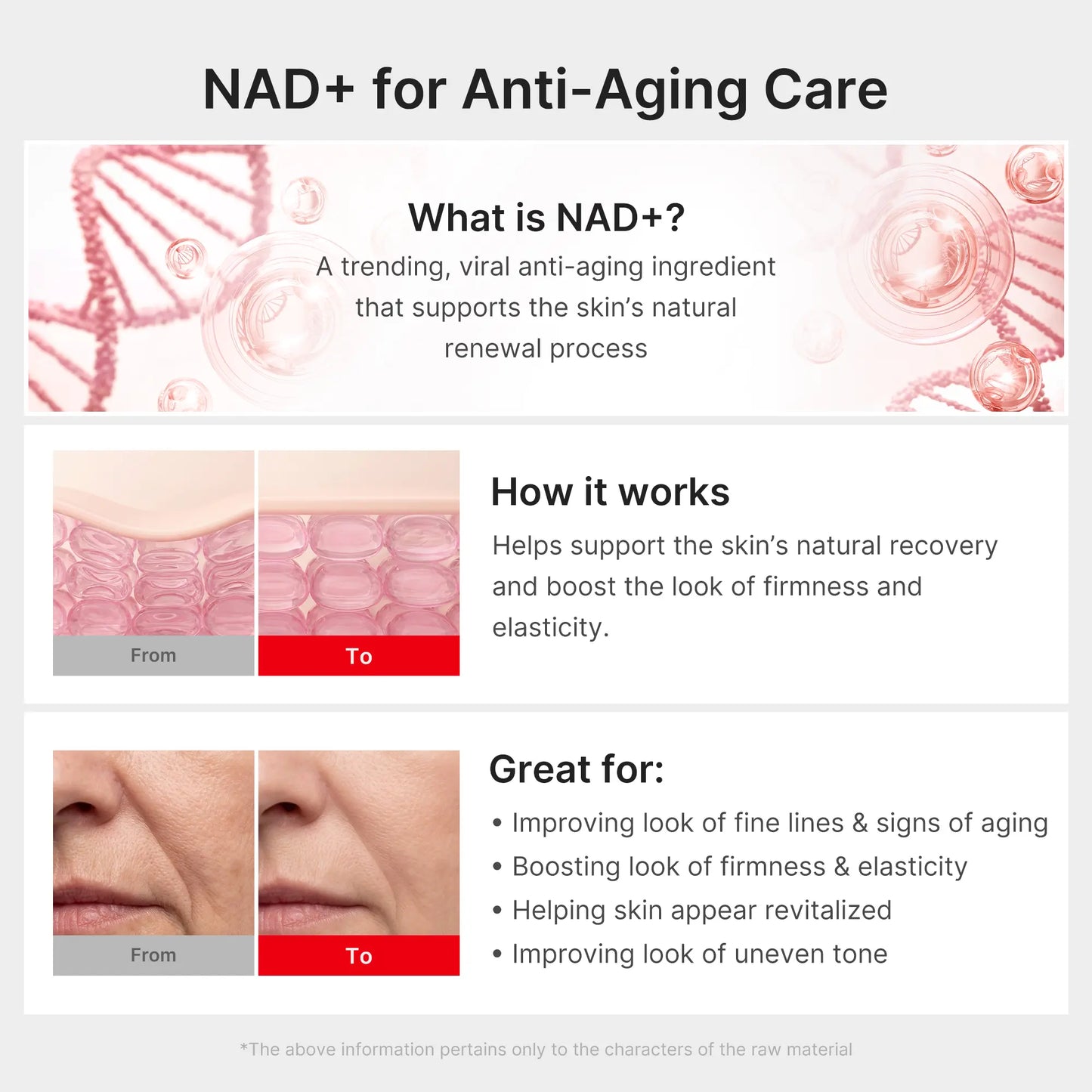 NAD+ EGF Firming Serum for Fine Lines, Elasticity & Radiance