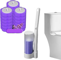 1*Toilet brush+18pcs Brush head-Lavender Scent