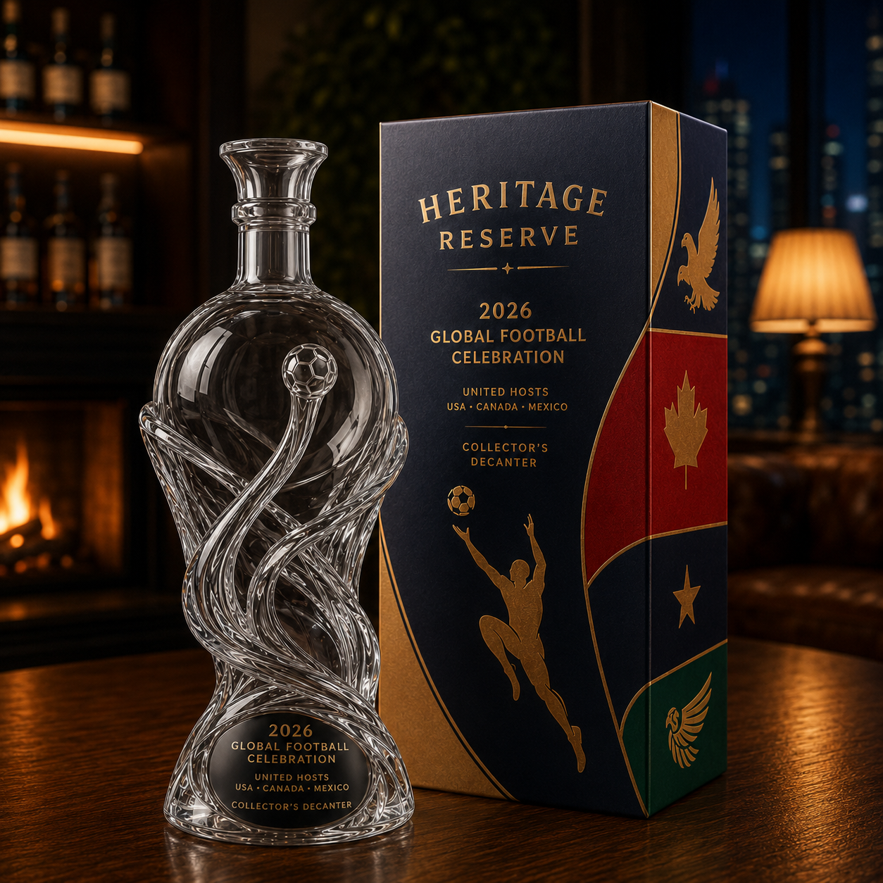 2026 Global Football Celebration Collector’s Decanter