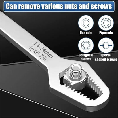 🔧8-24mm Double-Ended Self-Tightening Torx Wrench for Auto Repair🔧