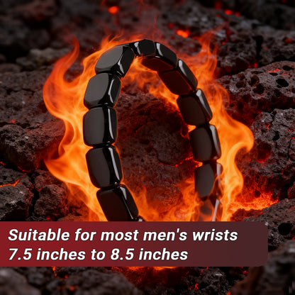 Natural Hematite Bead Bracelet – Healing & Energy Jewelry