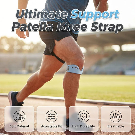 Breathable Patella Knee Support Brace – Cushioned Strap for Sports, Walking & Daily Movement💥🦵