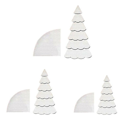 Christmas Quilt Tree Pattern Set(7PCS)-With Instructions