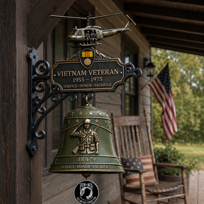 🔔 Veteran Tribute Wall Bell 🎖️