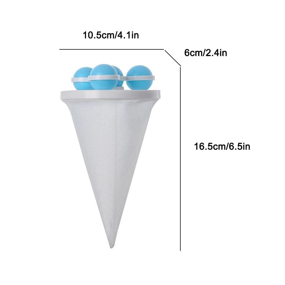 Washing Machine Floating Lint Filter – Pet Hair & Lint Remover Bag