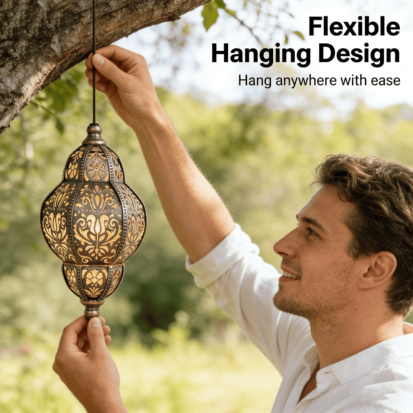 Baroque Style Solar Garden Lantern – Vintage Outdoor Light for Patio, Yard and Pathway Decor🏺