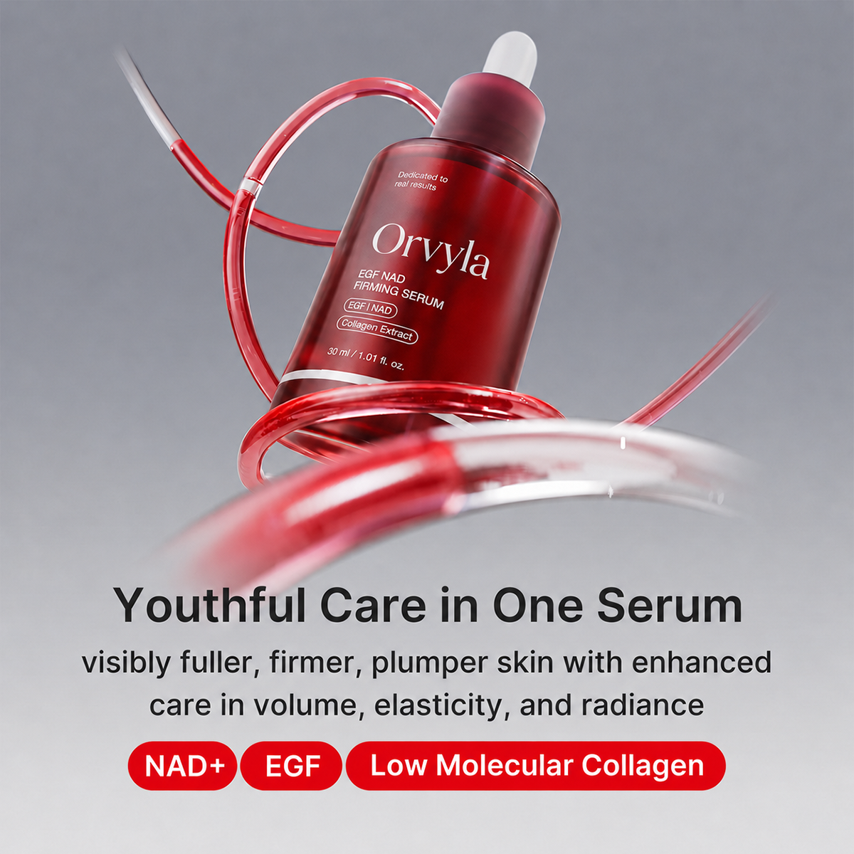 NAD+ EGF Firming Serum for Fine Lines, Elasticity & Radiance