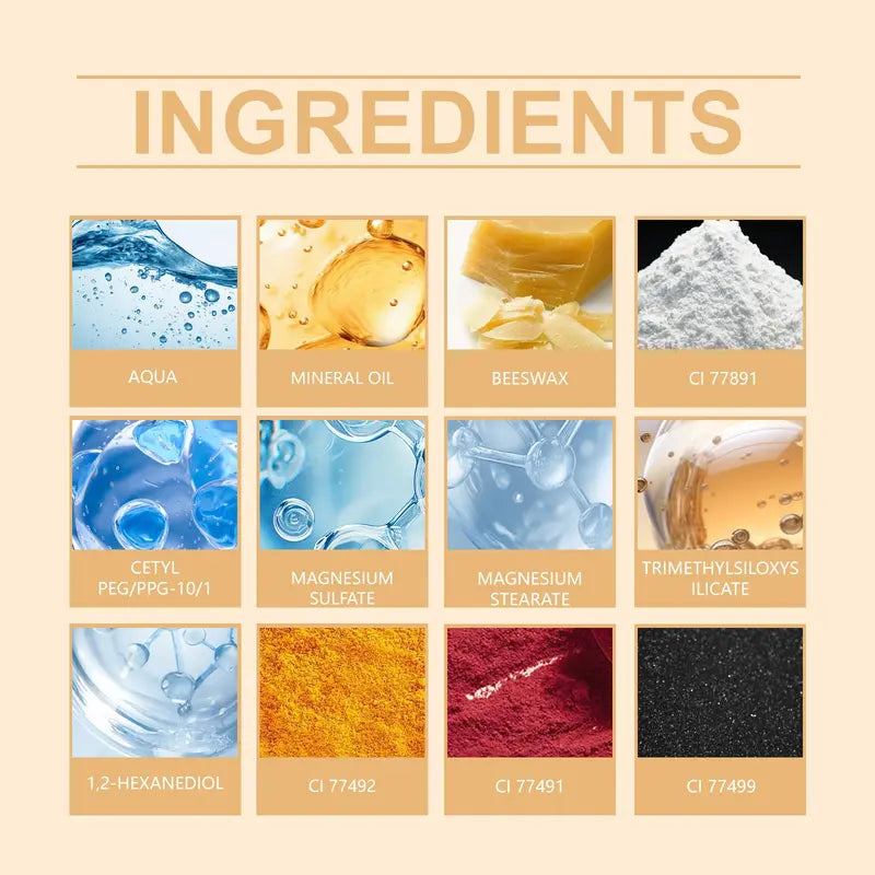 Soft Matte Cream Concealer 8-Shade Fade Palette