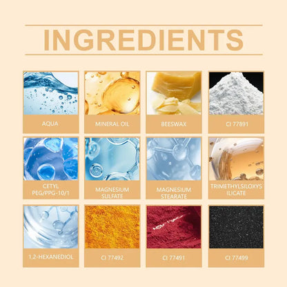 Soft Matte Cream Concealer 8-Shade Fade Palette