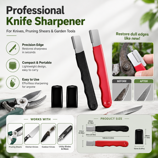 3-Pack Kitchen Knife Sharpener for Everyday Use