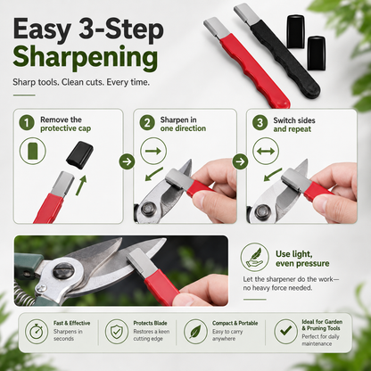 3-Pack Kitchen Knife Sharpener for Everyday Use