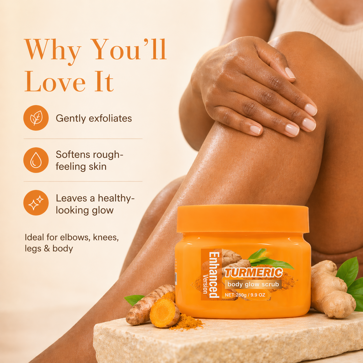 Nourishing Turmeric Body Scrub