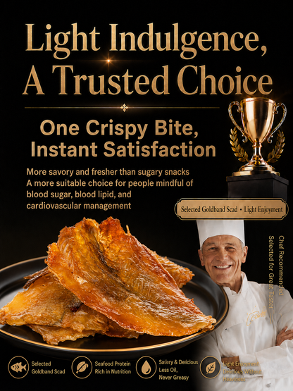 🐟 Nourish your body with high-quality deep-sea fish protein and the crisp texture of goldstripe trevally