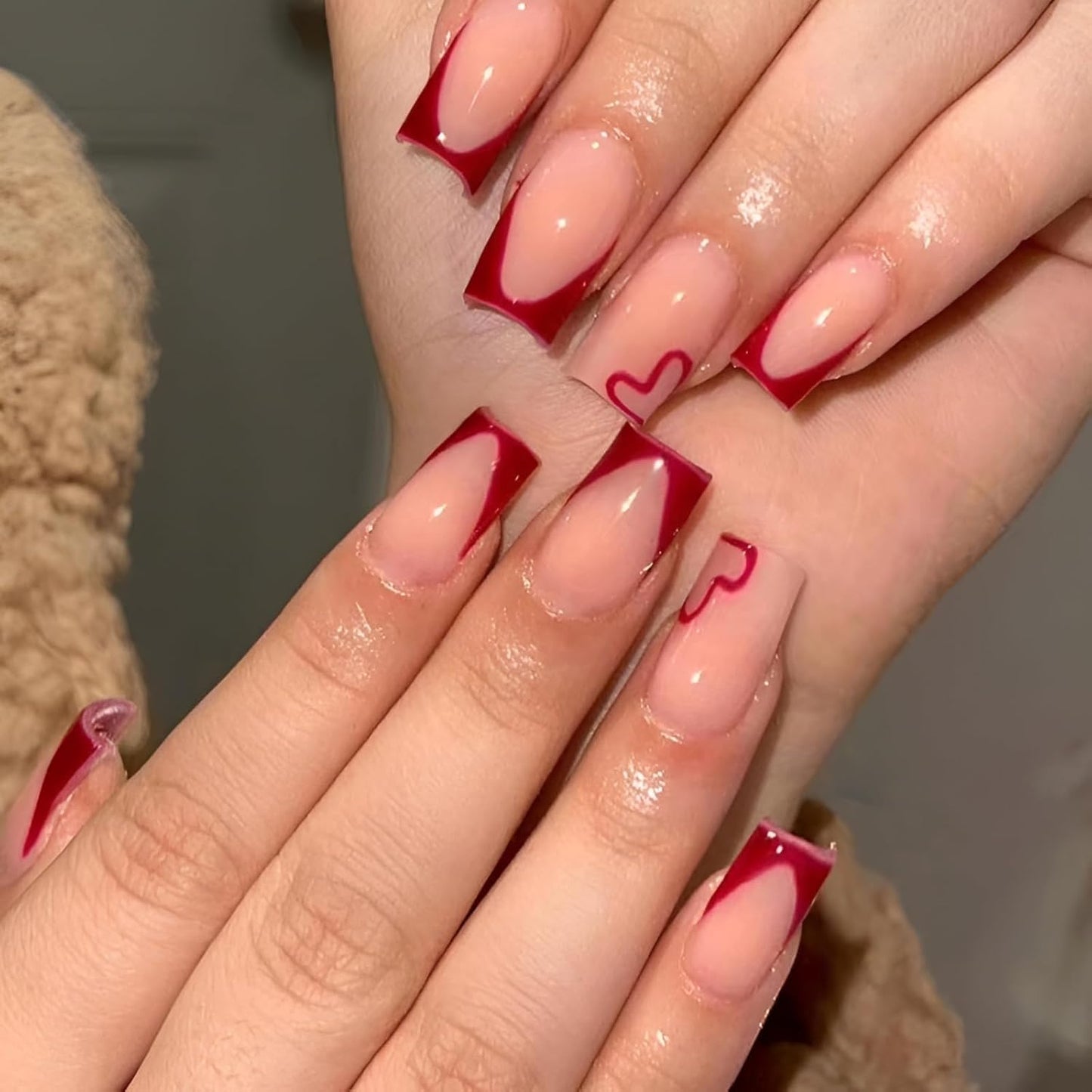 Salon-Quality Milky White Press-Ons: Extra Short Squoval Nails