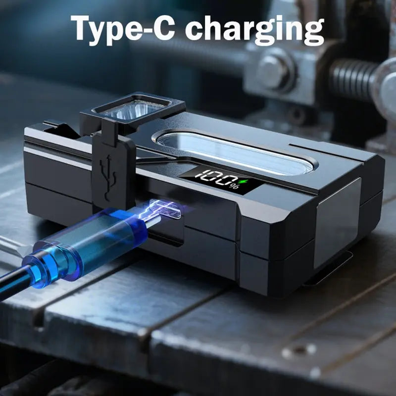 EDC Keychain Flashlight, USB-C Rechargeable, IPX5 Waterproof, 7 Lighting Modes