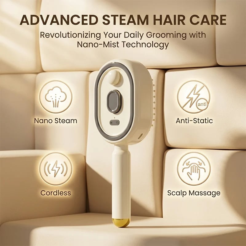 🔥🔥Electric Spray Air Cushion Massage Comb