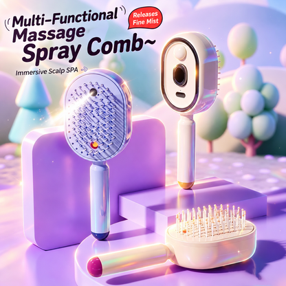 🔥🔥Electric Spray Air Cushion Massage Comb