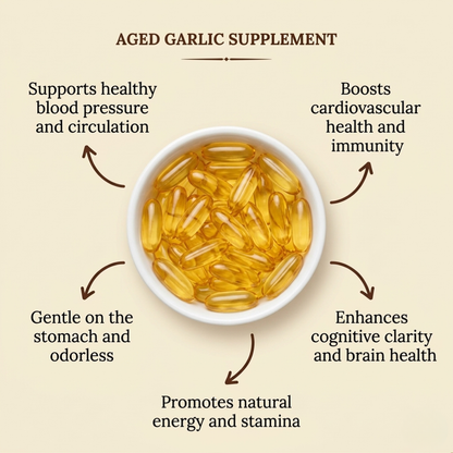 Odorless Garlic Softgels