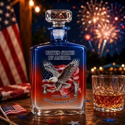 1776‑2026 Patriotic Commemorative Heritage Glass