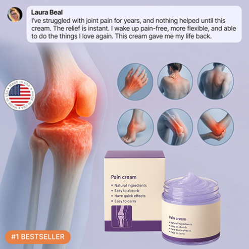 Rapid Joint Pain Relief Therapy Gel