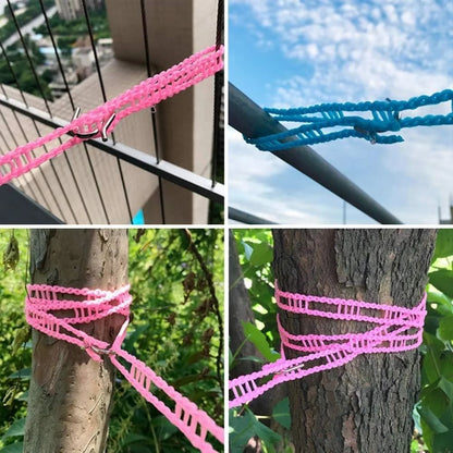 3-Pack Portable Travel Clotheslines – Wind-Resistant Laundry Lines for Indoor, Outdoor & Camping Use
