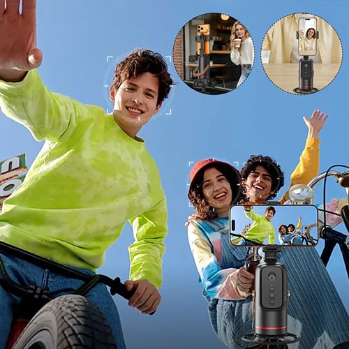 Q03 AI Tracking Smartphone Gimbal – Your Portable Invisible Cameraman, Say Goodbye To Clunky Heavy Tripods For Vlog & Content Creation