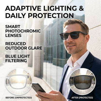 🕶️Wearable AI Translator & Voice Recorder – Multilingual Communication Assistant with Hands-Free Calls & Music Playback