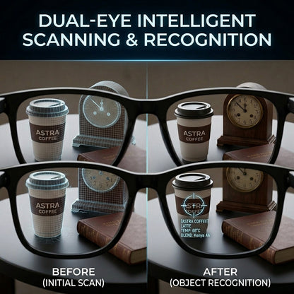 🕶️Wearable AI Translator & Voice Recorder – Multilingual Communication Assistant with Hands-Free Calls & Music Playback
