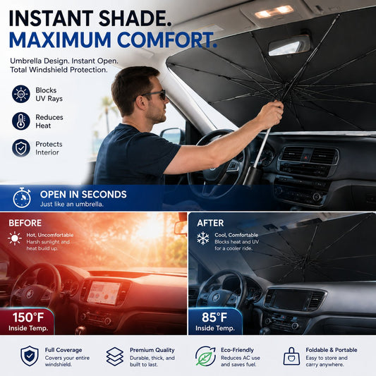 Windshield Sun Shade Umbrella
