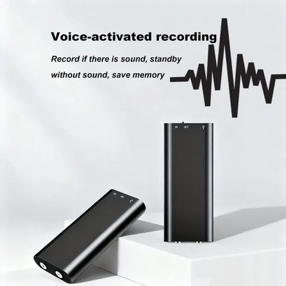 8GB Professional Voice Activated Digital Recorder & MP3 Player