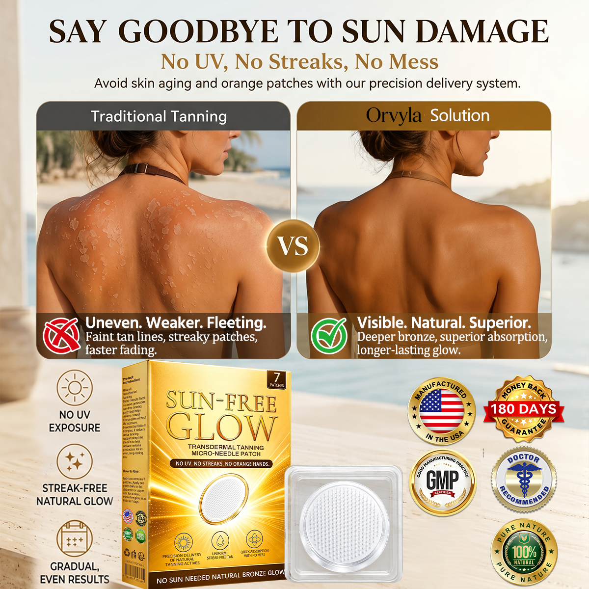 ☀️☀️ 𝐒𝐮𝐧-𝐅𝐫𝐞𝐞 𝐓𝐚𝐧𝐧𝐢𝐧𝐠 𝐌𝐢𝐜𝐫𝐨-𝐍𝐞𝐞𝐝𝐥𝐞 𝐏𝐚𝐭𝐜𝐡