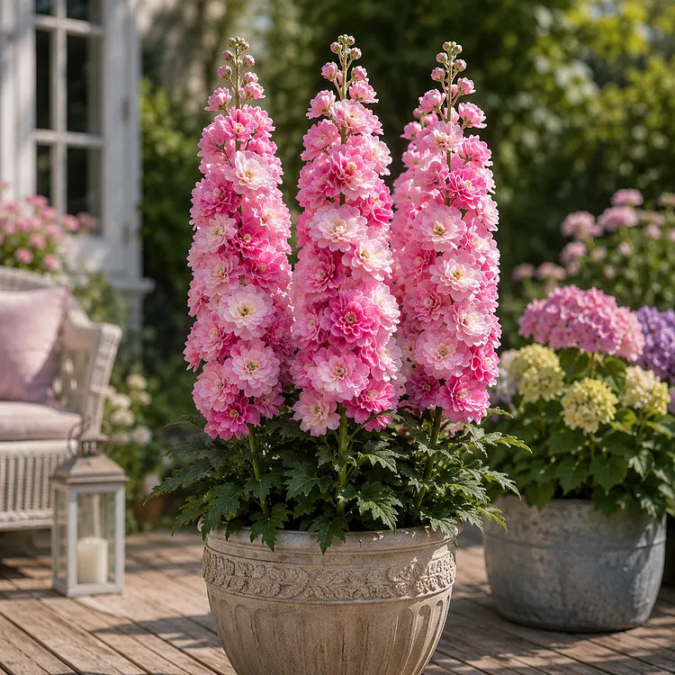 🌸Double Fragrant Hollyhock Seeds