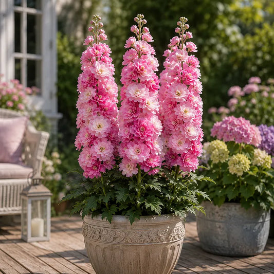 🌸Double Fragrant Hollyhock Seeds
