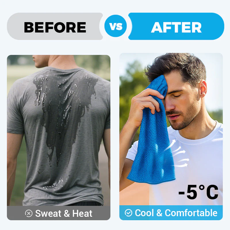 🔥Absorbent Cooling Towel, Can Be Used Anytime, Anywhere!