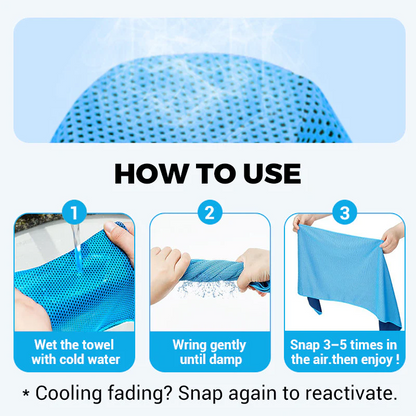 🔥Absorbent Cooling Towel, Can Be Used Anytime, Anywhere!