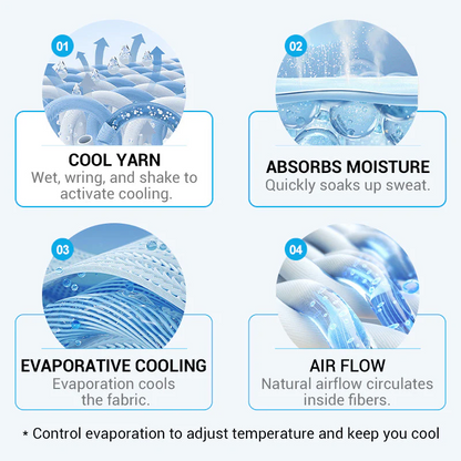 🔥Absorbent Cooling Towel, Can Be Used Anytime, Anywhere!