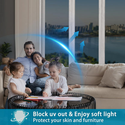 Window Film – Peeping Proof,Heat & Sunlight Insulation