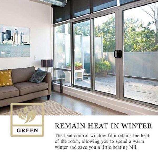 Window Film – Peeping Proof,Heat & Sunlight Insulation