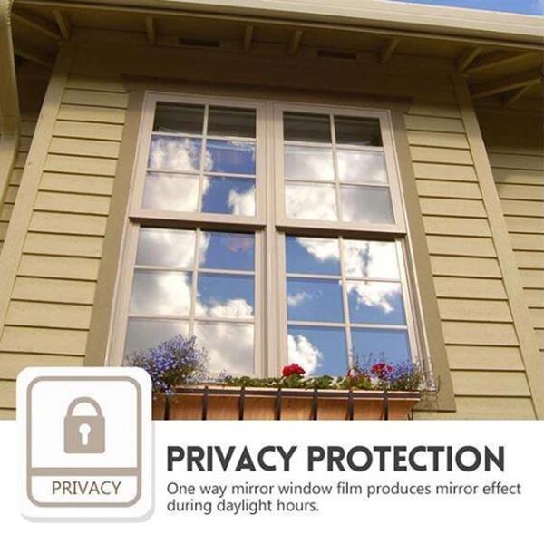 Window Film – Peeping Proof,Heat & Sunlight Insulation