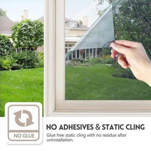 Window Film – Peeping Proof,Heat & Sunlight Insulation