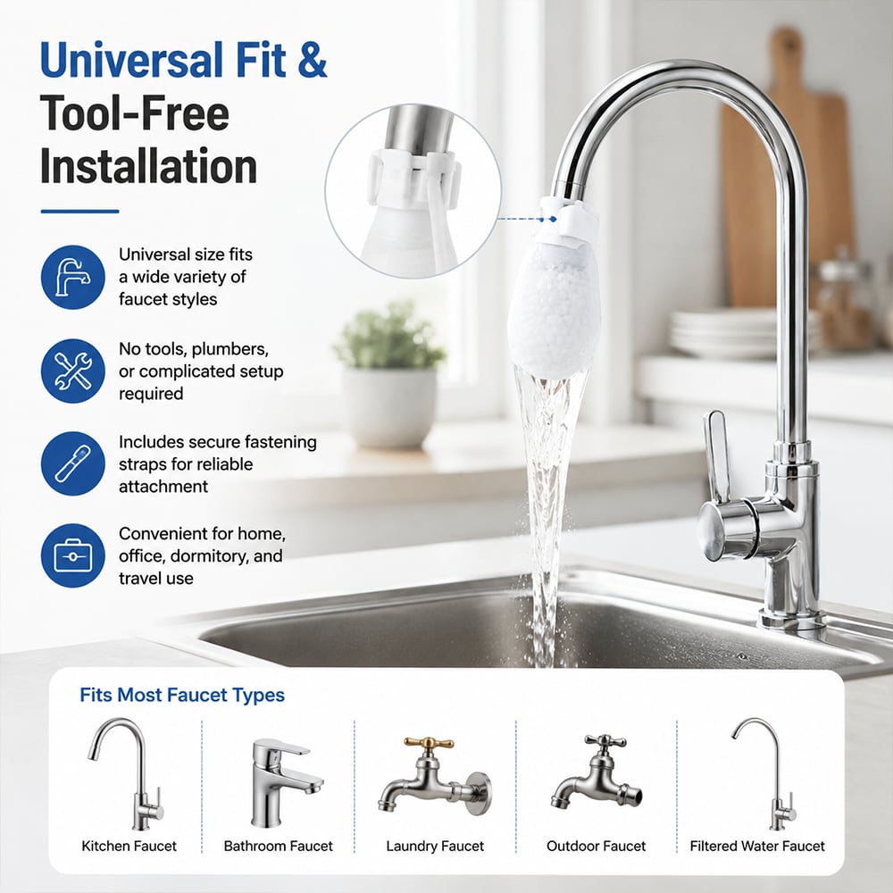 💧Faucet Filter Cotton Bags - Universal