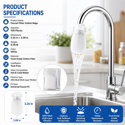 💧Faucet Filter Cotton Bags - Universal