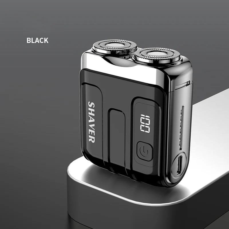 R-19 Luggage Electric Shaver, Mini Shavers for Men, Electric Portable Beard Shaver Razor